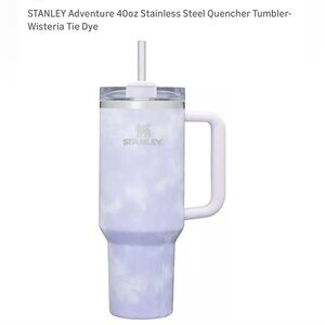 Stanley 40oz Stainless Steel H2.0 FlowState Quencher Tumbler - Wisteria Tie Dye